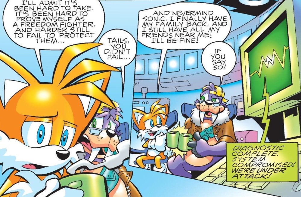 Tails Rappers and Shits on Cream Web Comics Sonic