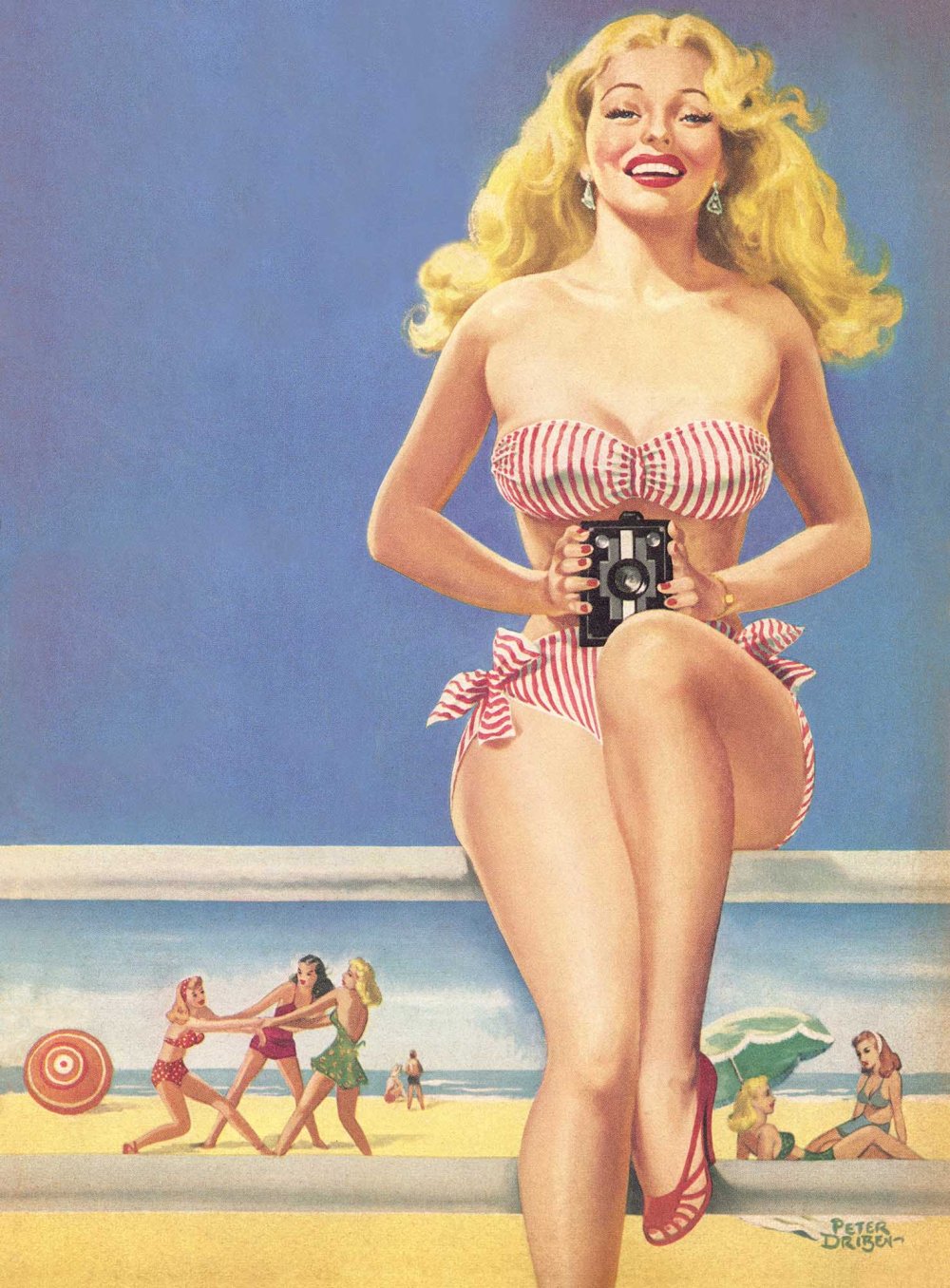 Naked celebrities drawings PIN-up