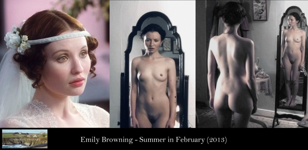 Emily Browning in Panties