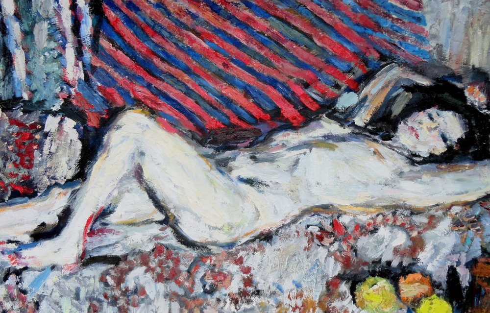 Nature for drawing a woman