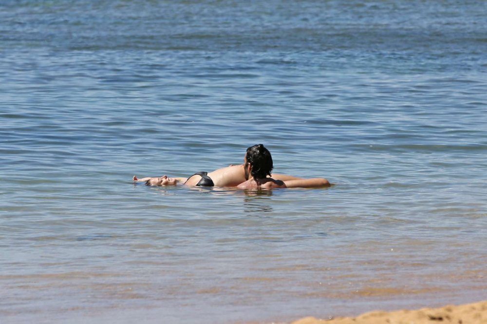 Emily Baldoni in a swimsuit