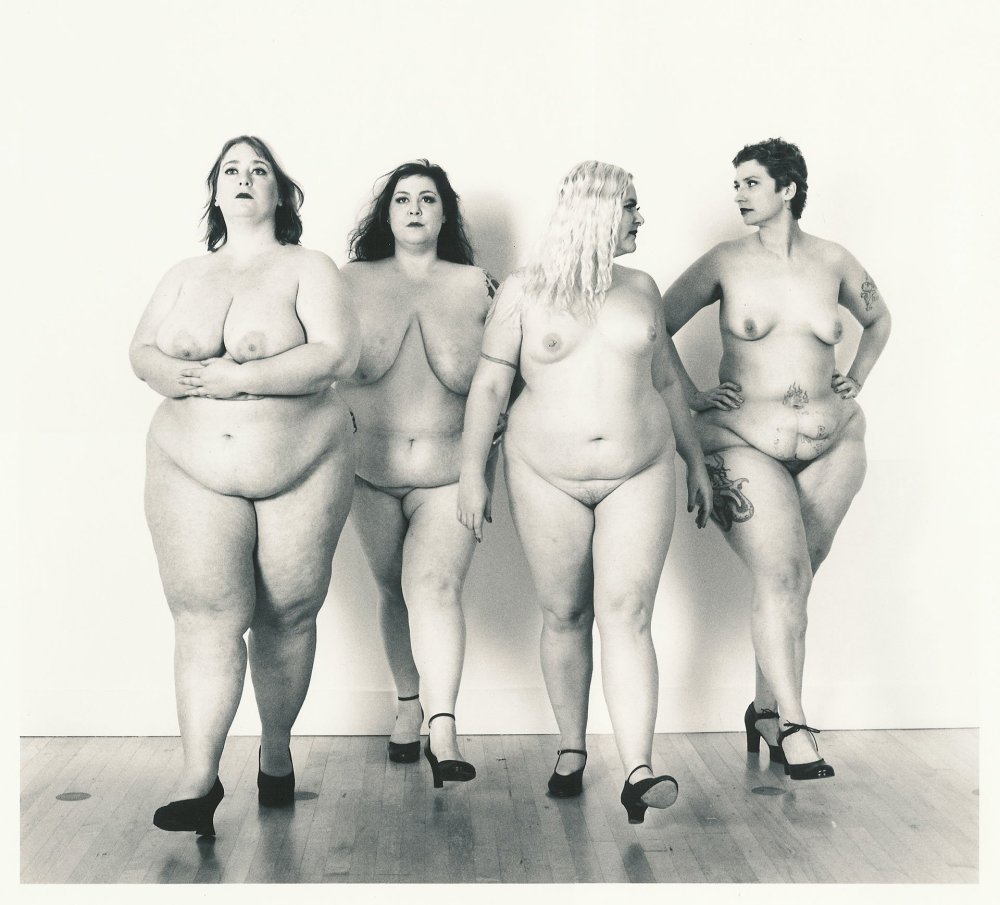 The most fat naked women