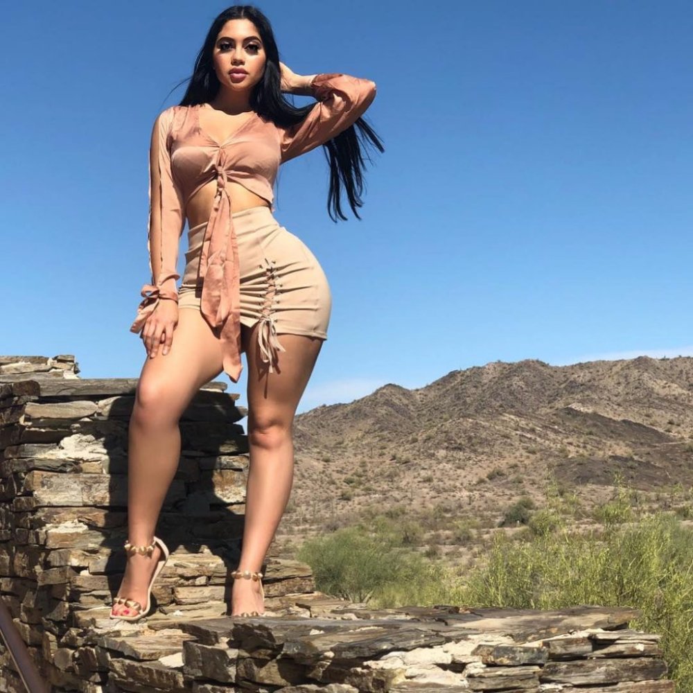 Jailyne ojeda ochoa in a dress