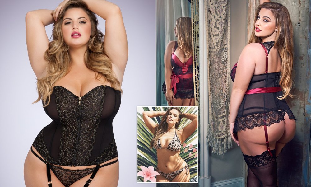 Ashley Alexis in underwear