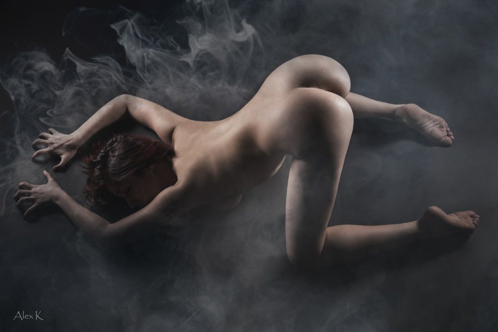 Naked ballerina with big breasts