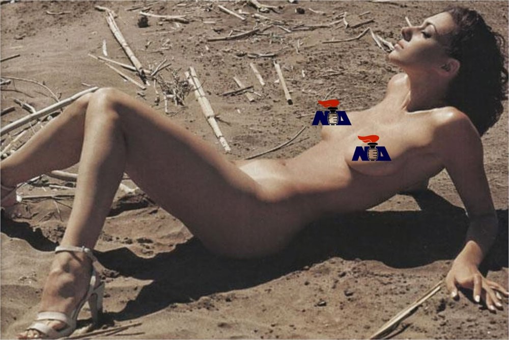 Erotic photo shoot on the beach