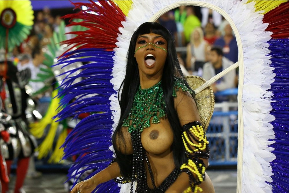 Naked carnival Brazil 1986