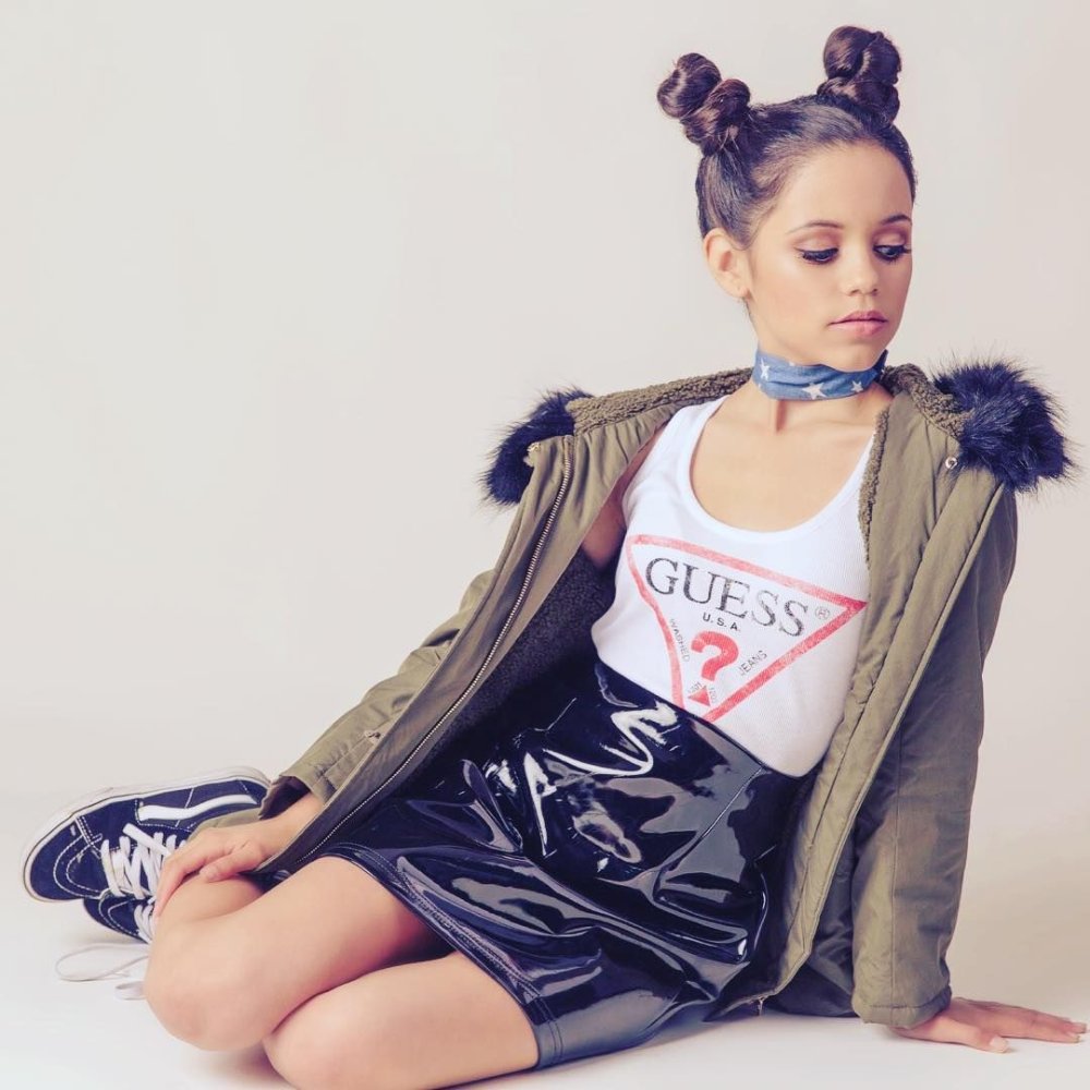 Jenna Ortega in a swimsuit