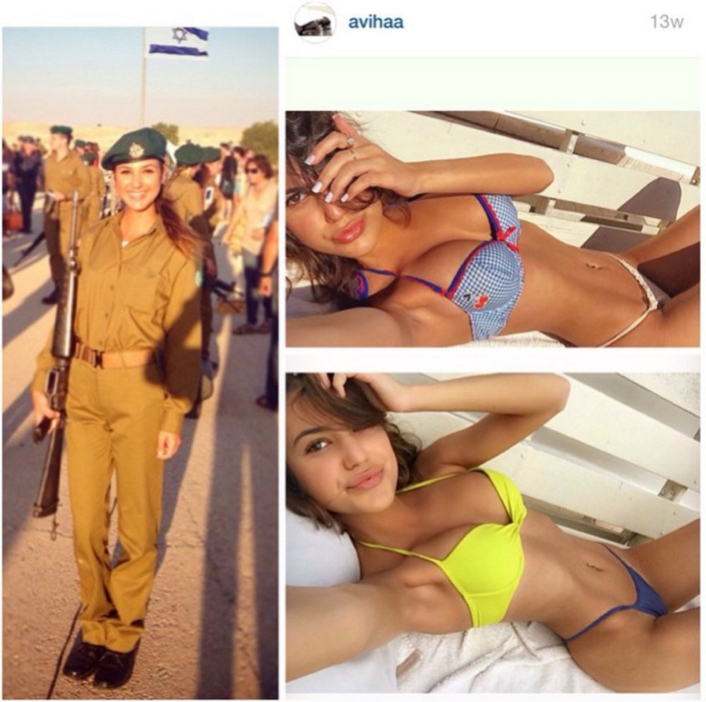 Naked Israeli army