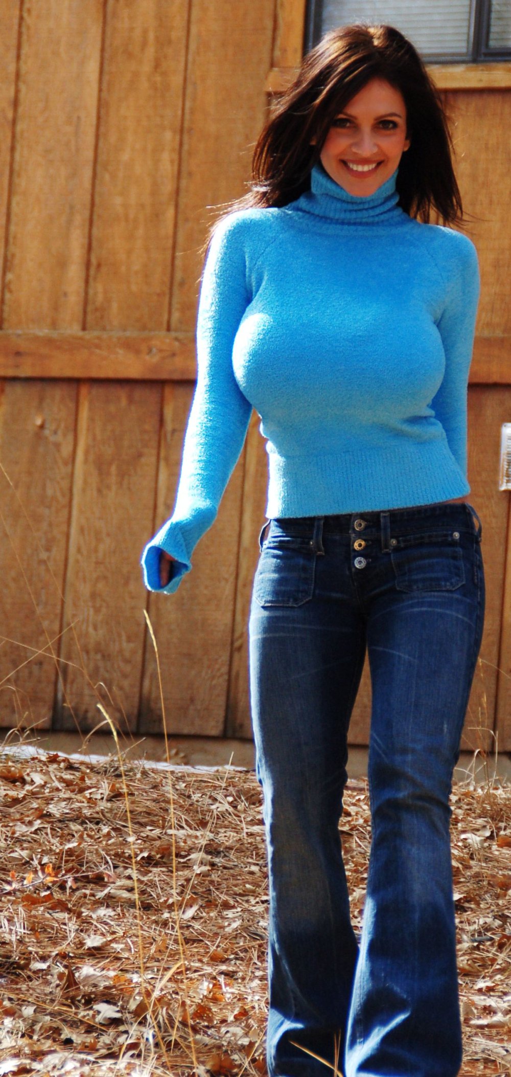 Haley Etwell in a turtleneck