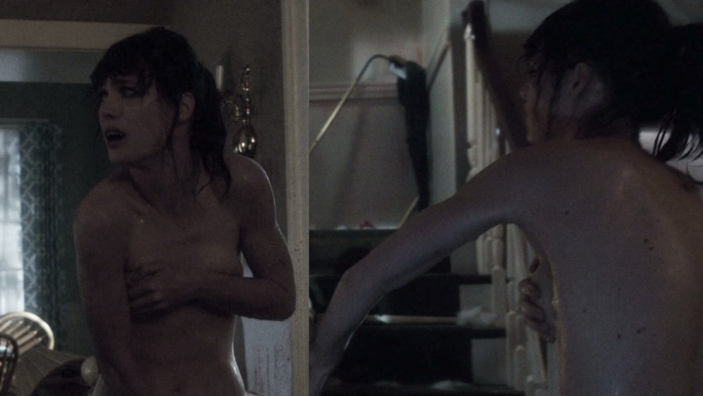 Mackenzie Davis chest