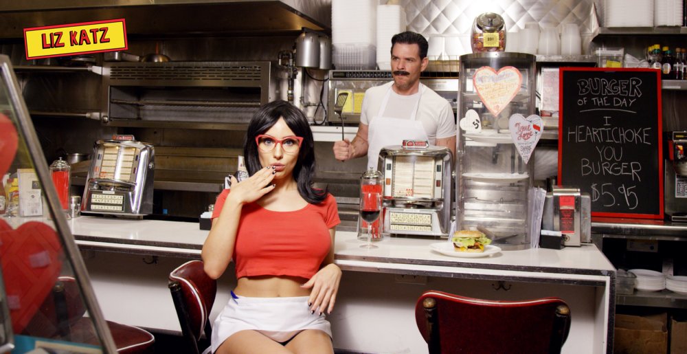 Burger Valentine's Day