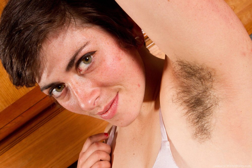 Hairy natural women