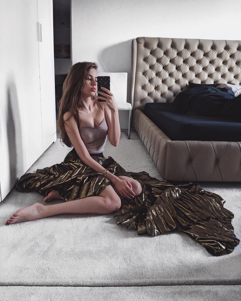 Xenia tchoumitcheva in underwear