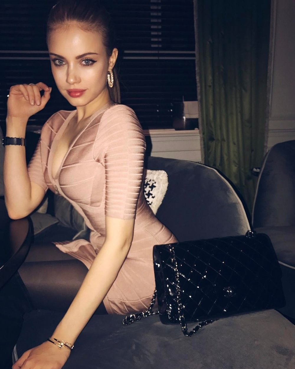 Xenia tchoumitcheva in underwear
