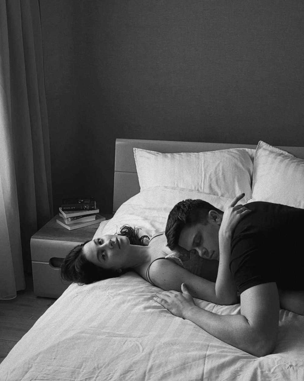 Anastasia Kozhevnikova and her boyfriend