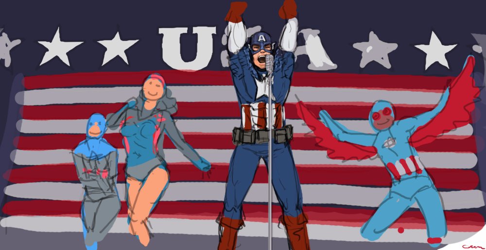 America Chavez and Captain America