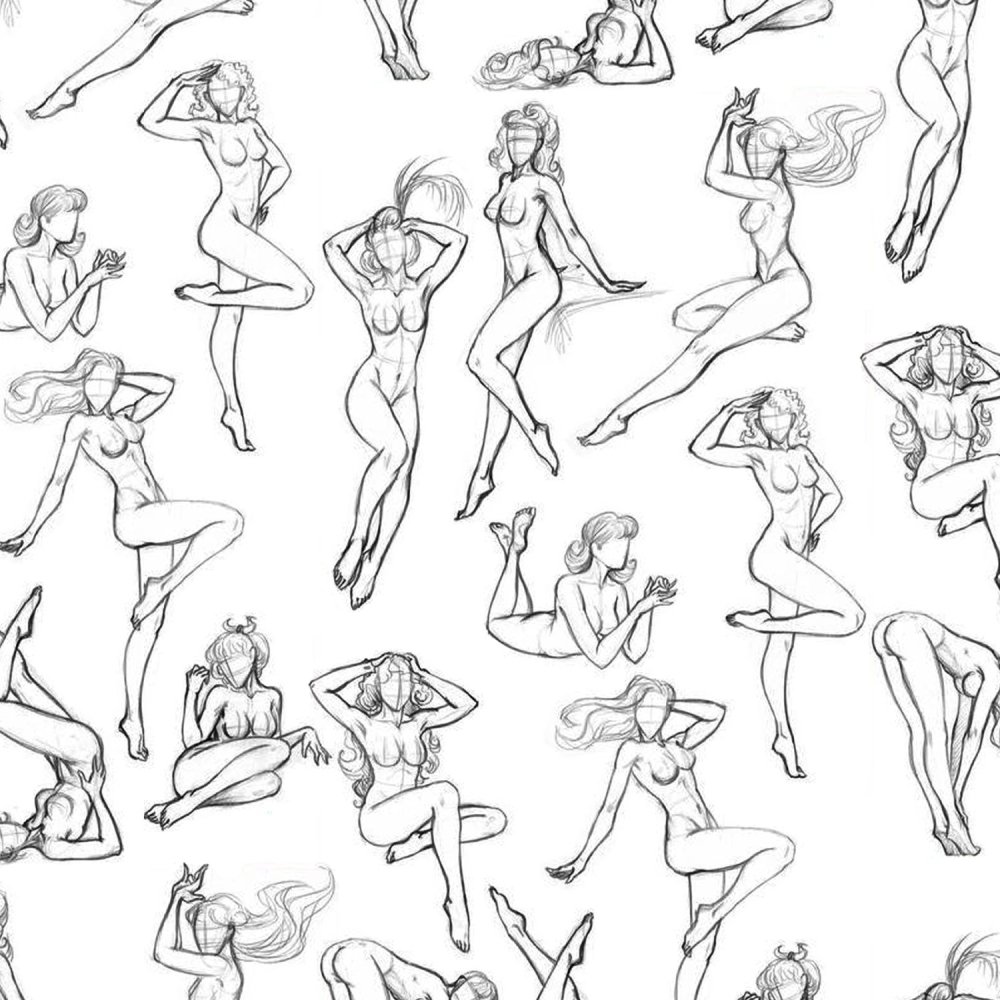 Stadies of poses