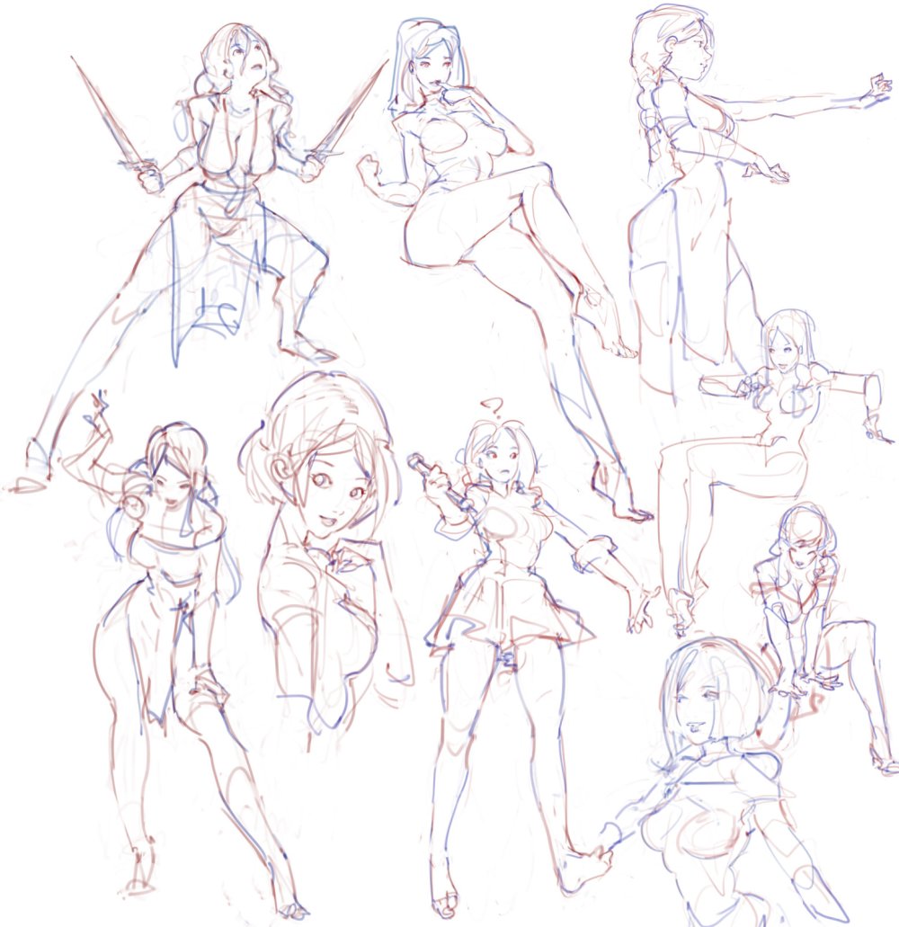 Poses for reference