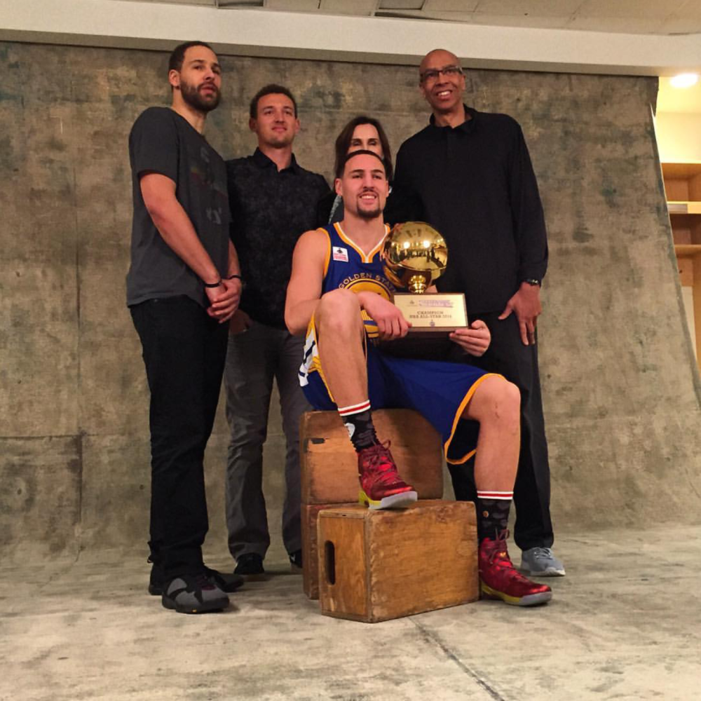 Laura Harrier Klay Thompson