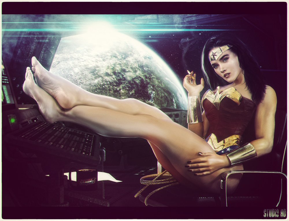 GAL GADOT in underwear
