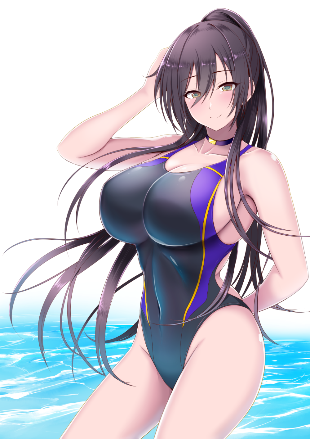 Zara Azur Lane Bikini Paizuri