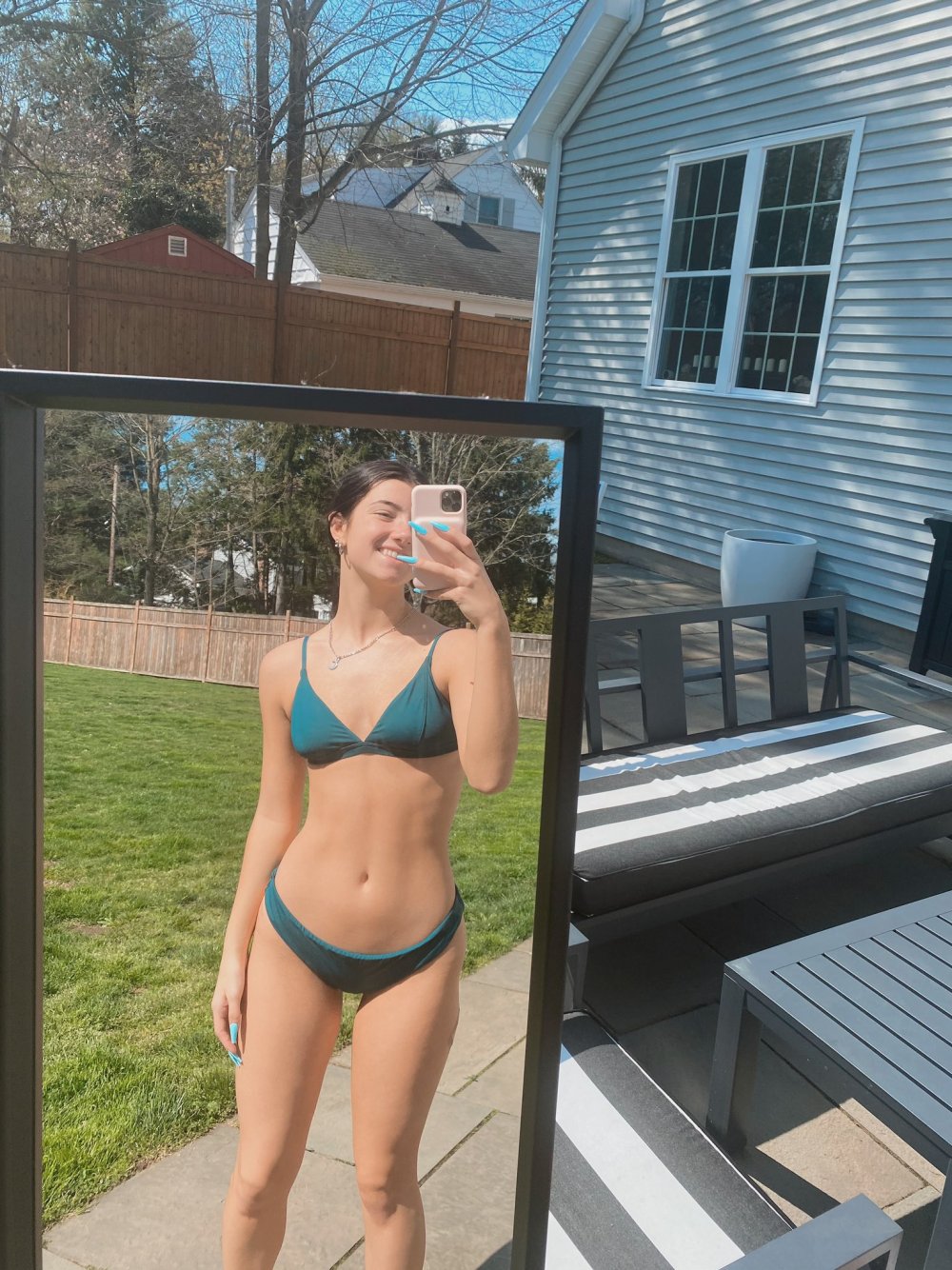 Charlie Damelio in a swimsuit