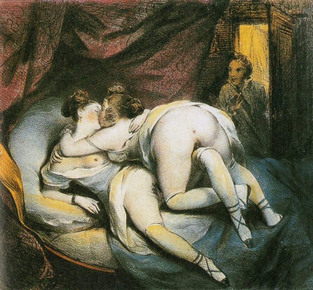 Erotic paintings in art