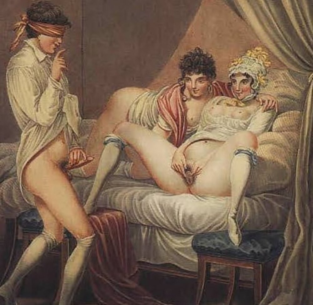 Pornographic painting 18th century
