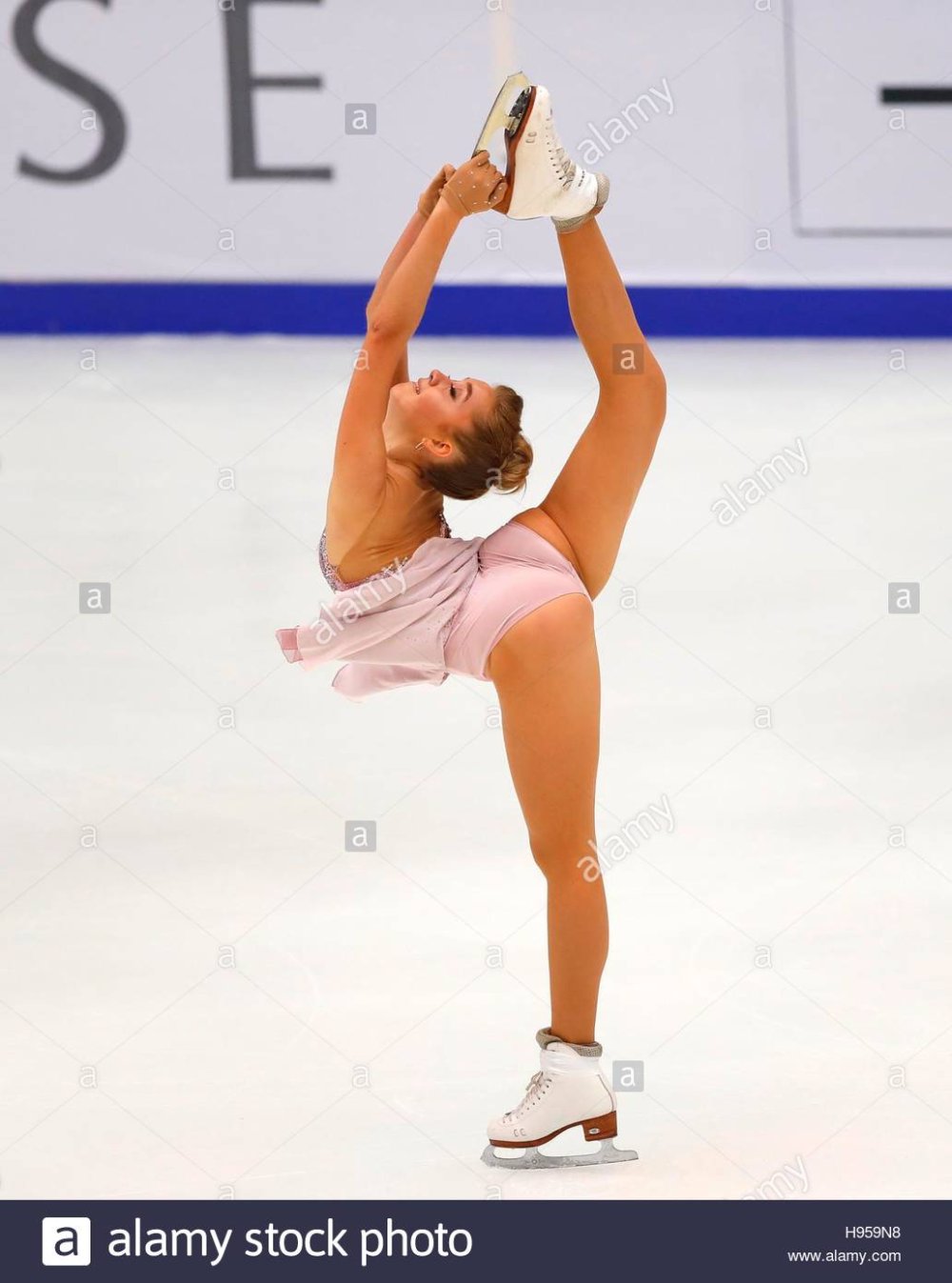 Zagitova figure in a bikini