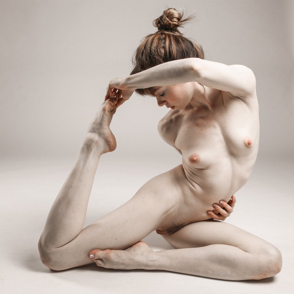 Beautiful female back naked