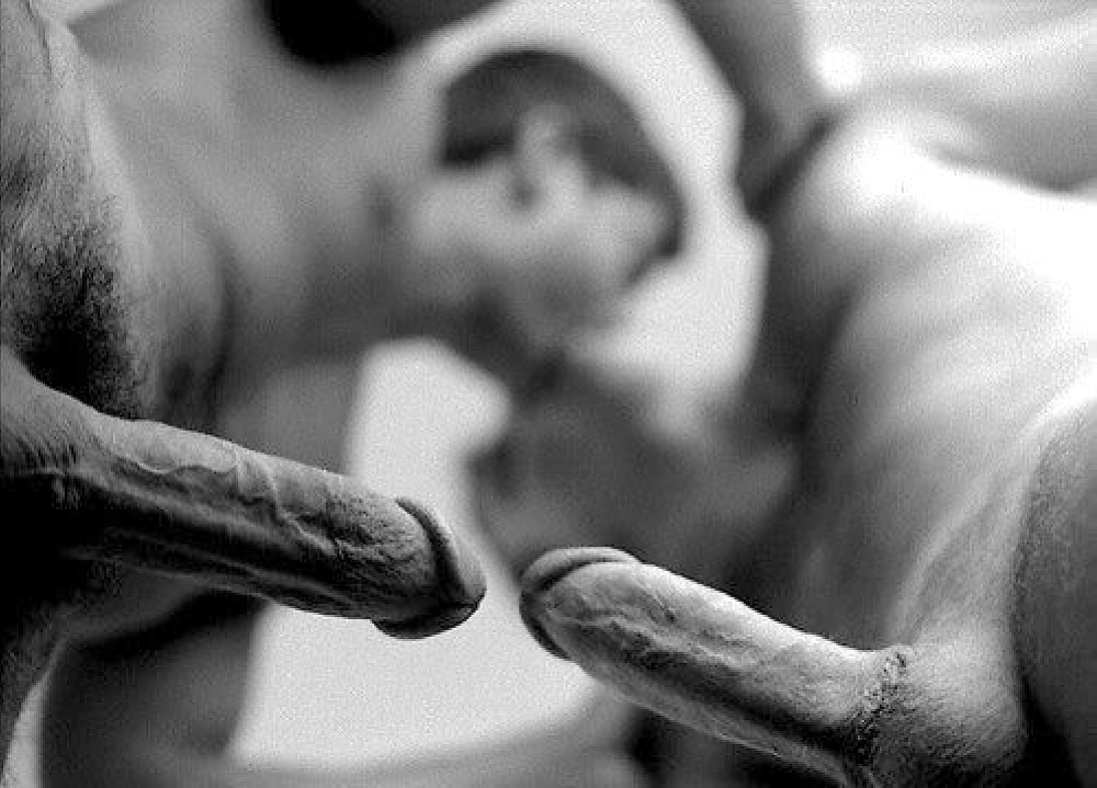 Black and white pornography