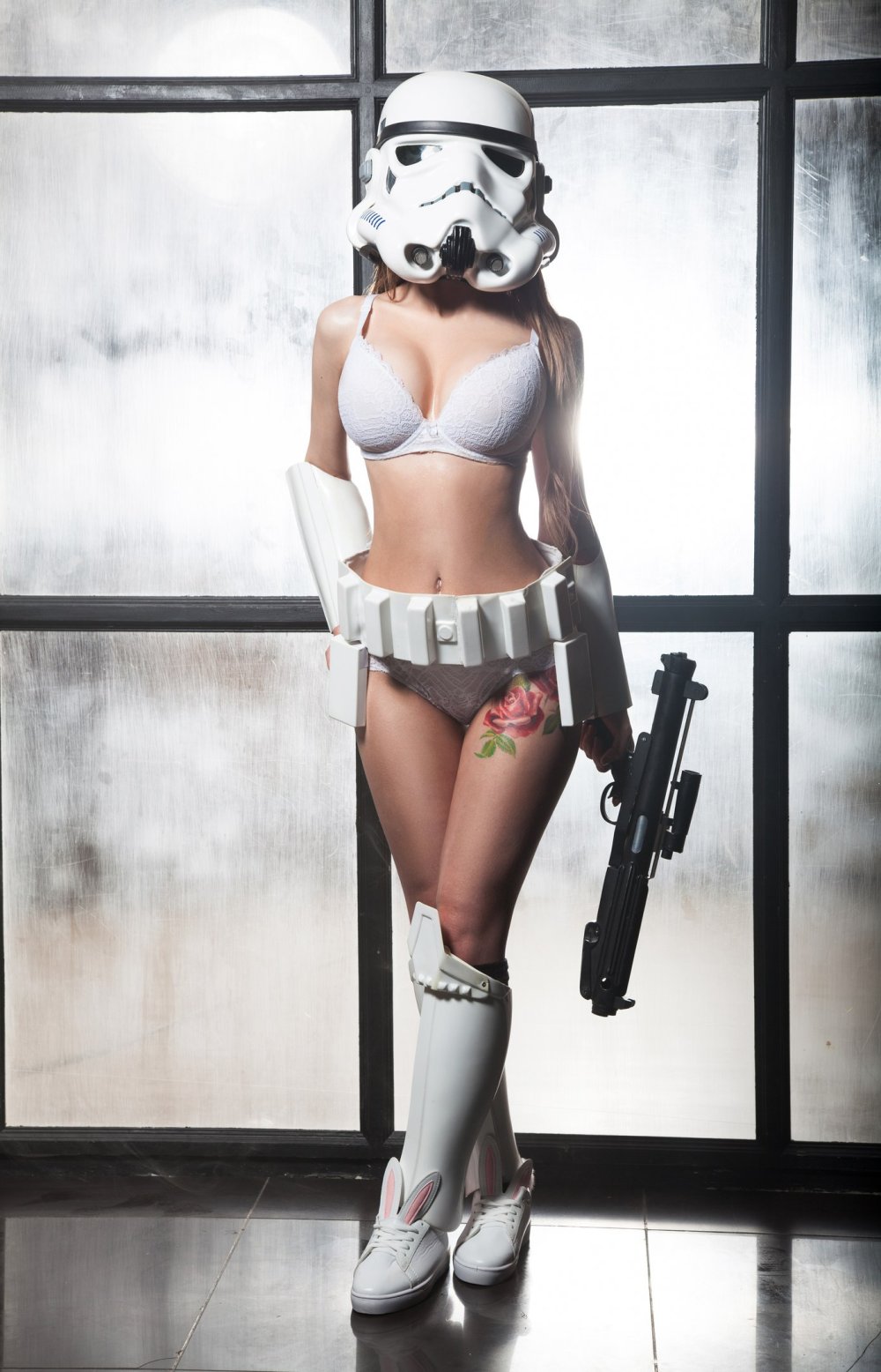 Big -breasted girl Star Wars