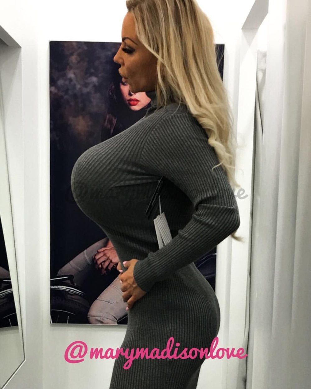 Mary Madison undresses