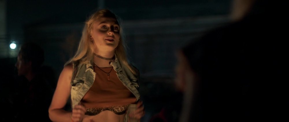 Sophie Turner in the skin