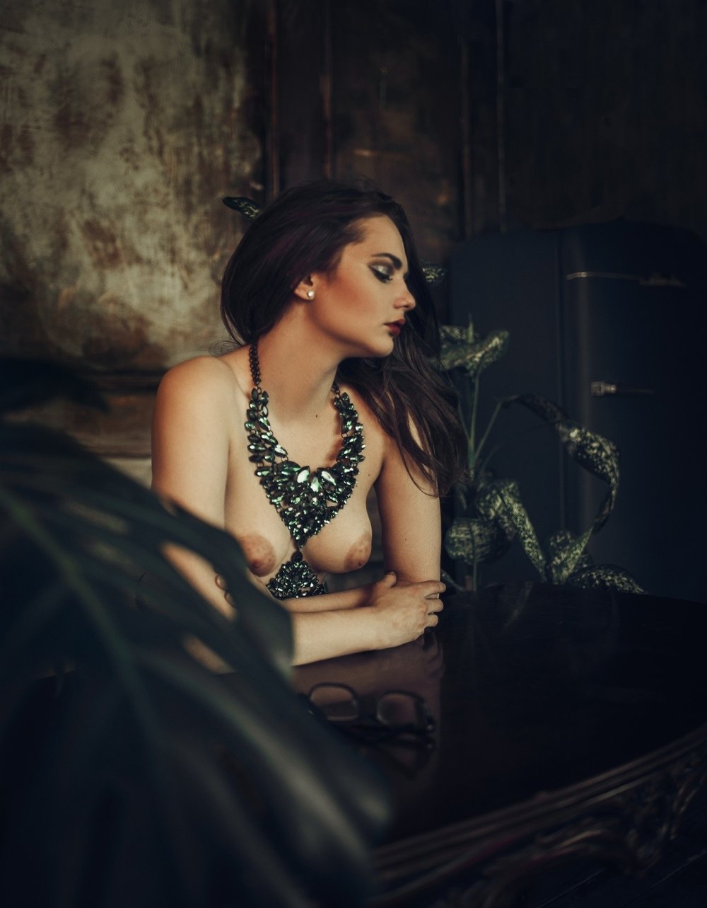 Photos of beautiful girls and their charms are the same