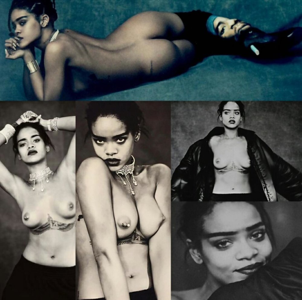 Rihanna Blonda Nude
