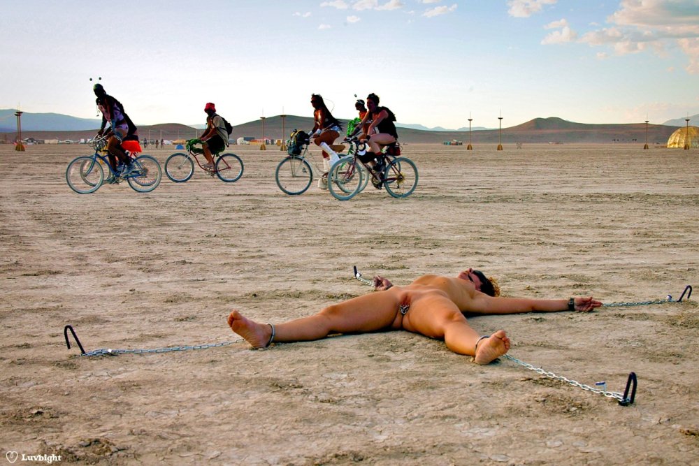Berning Maine Festival Nude Girl
