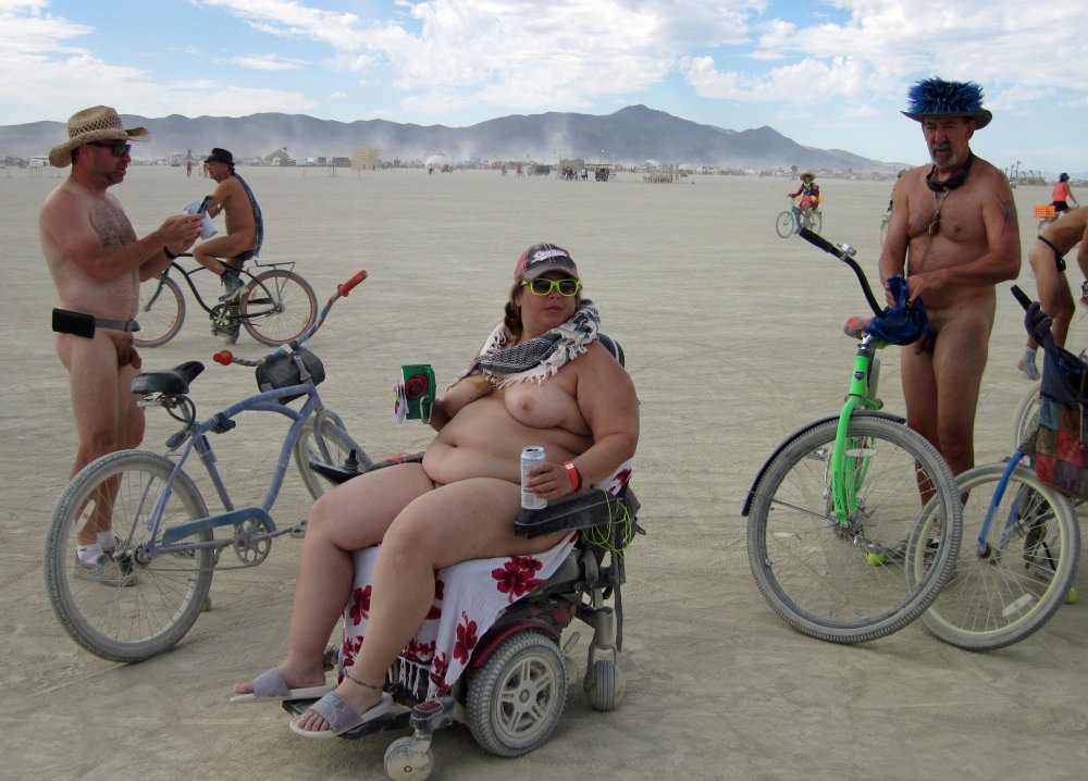 Burning Man Festival Naked