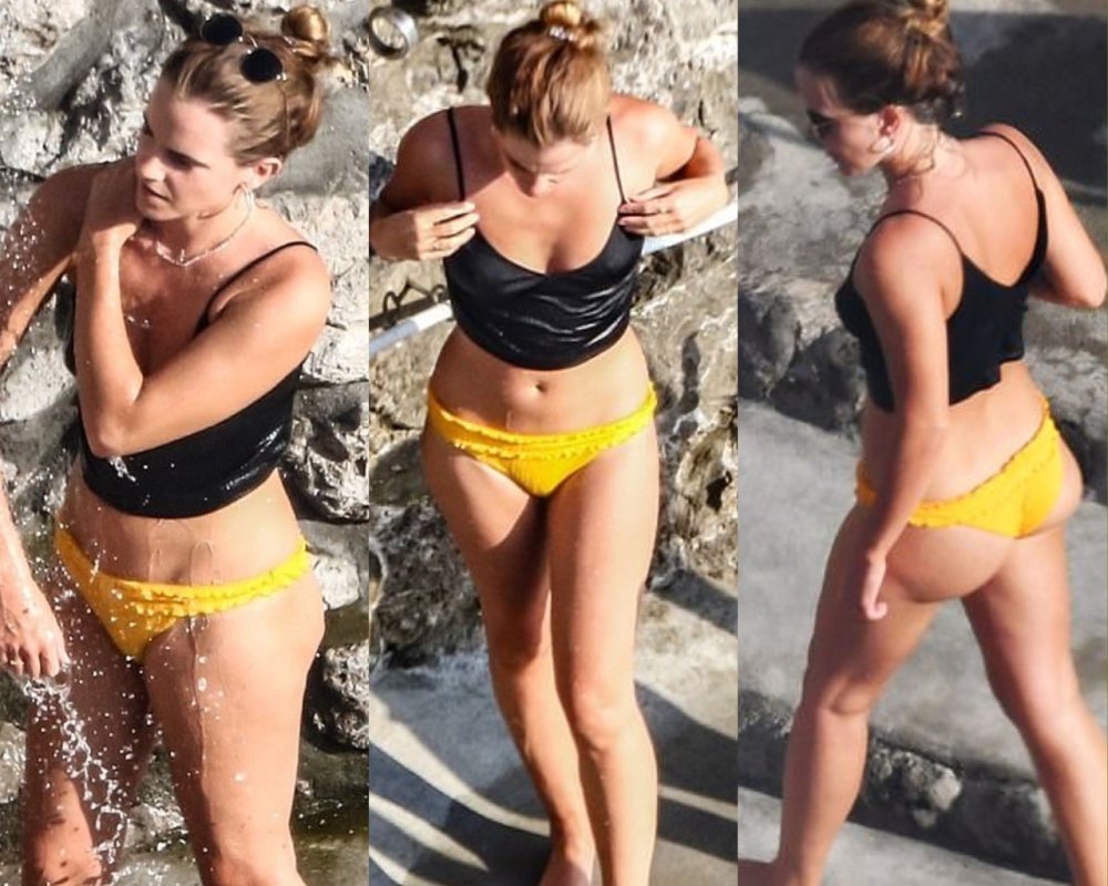 Emma Watson in a swimsuit