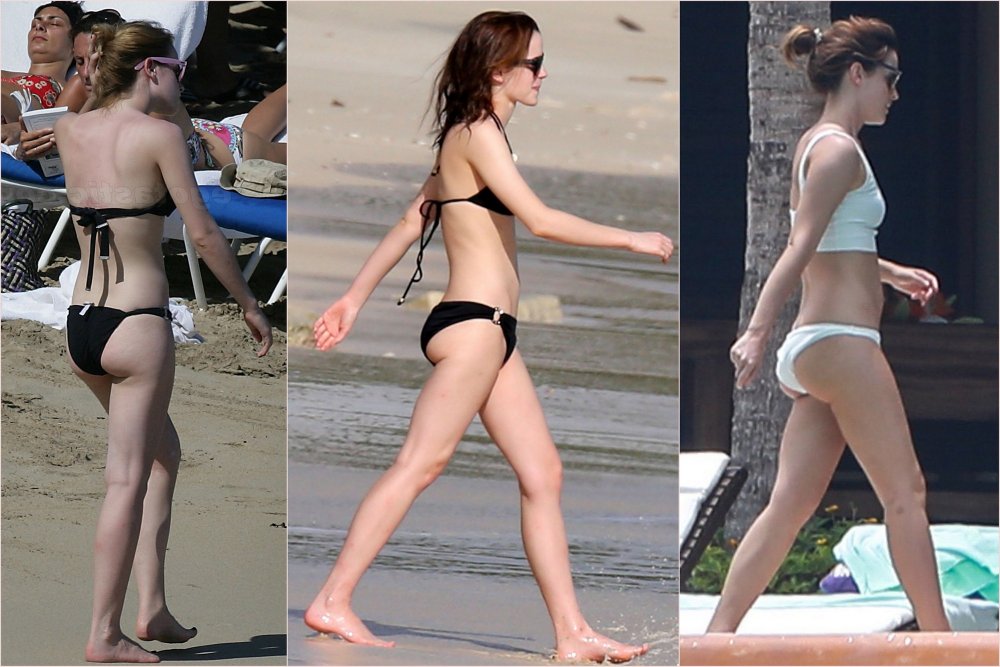 Emma Watson in a swimsuit