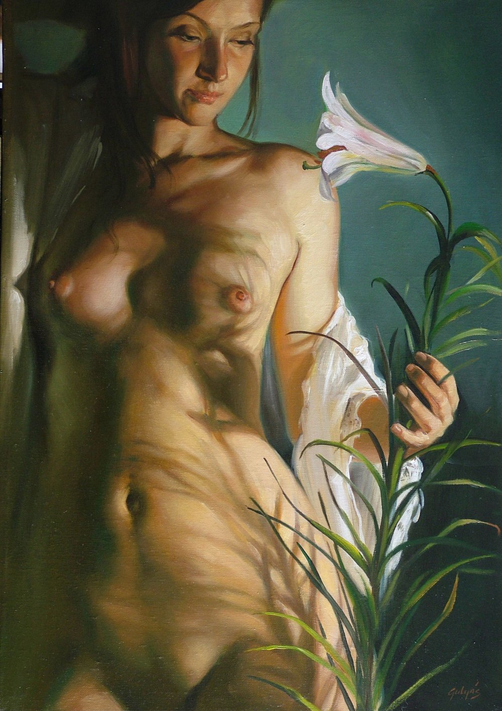 The beauty of the female body nude
