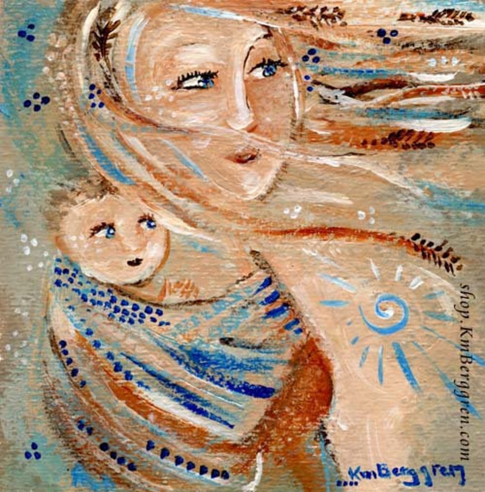 Pictures Maternity Canadian artist Katya Bergren