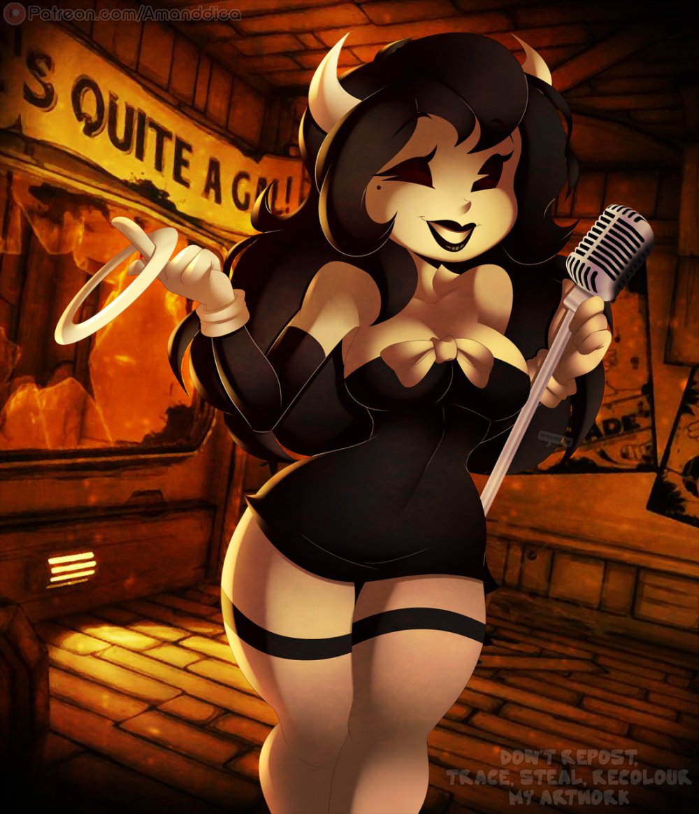 Bendy kissed Sammy