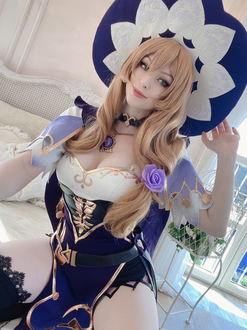 Lady Melamori cosplay naked