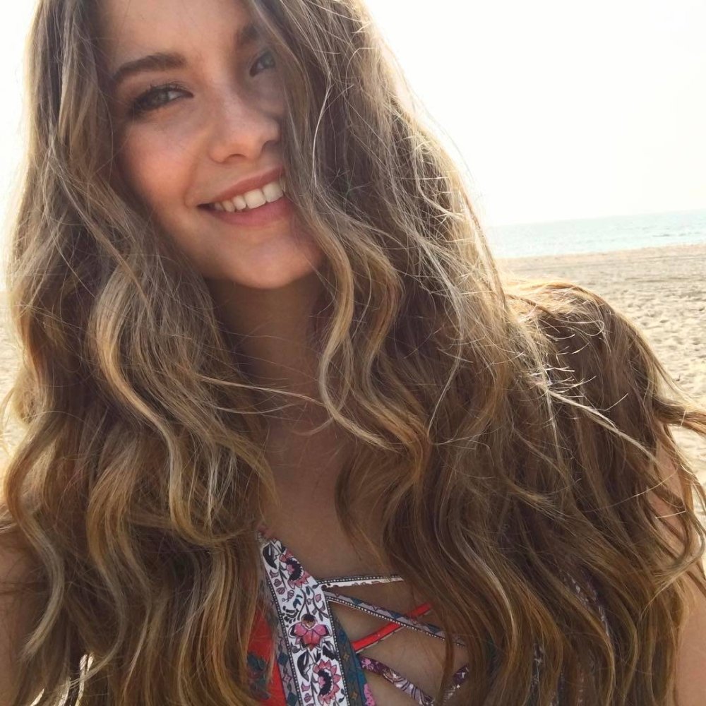 Sofia Reyes in a swimsuit