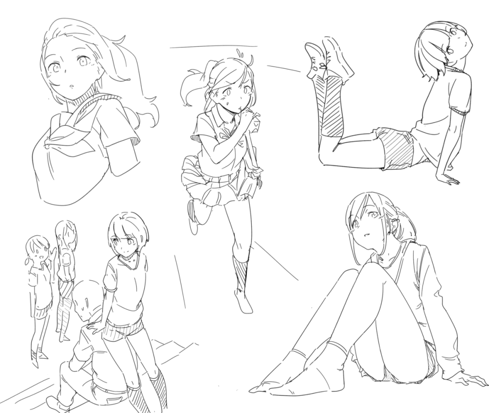 References of anime characters