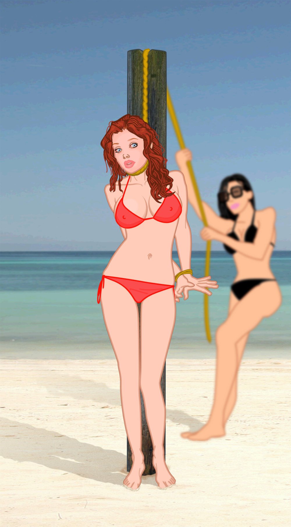 Girls who were hanging