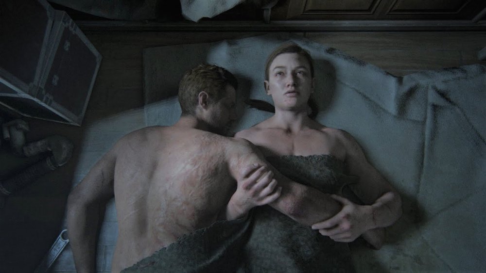 The Last of US 2 Abby and Owen bed scene