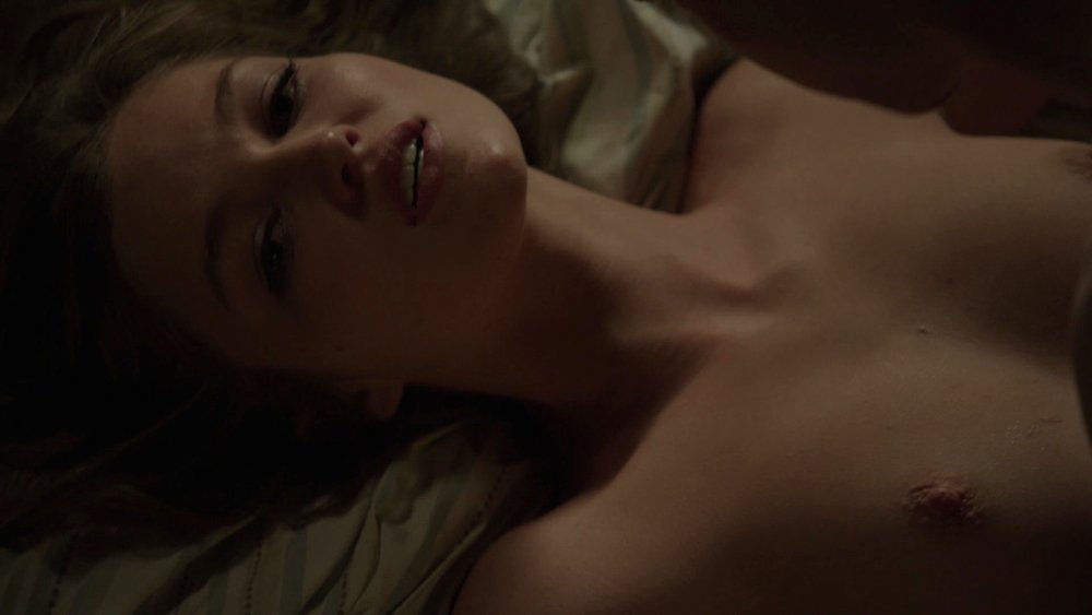 Erotic scene with Lily Simmons - Banshee (2013)